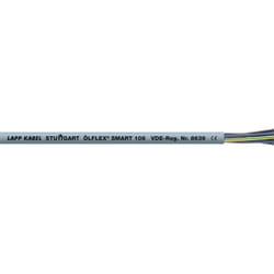 Lapp ölflex® smart 108 Câble de commande 4 g 0.75 mm² gris 11040099/100 100 m V204041