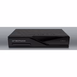Dream Multimedia DM520 S2, DVB-S2, 1 tuner(s), 512 Mo, 512 Mo, 10,100 Mbit/s, Noir