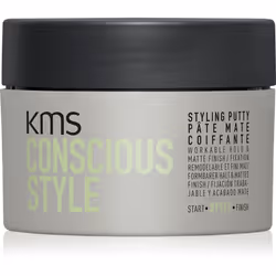 Avec la pâte coiffante KMS Consciousstyle Styling Putty, créez en un clin d’œil une coiffure parfaite qui tiendra toute la jo ...