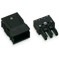 Wago 770-103 bornier 3P Noir