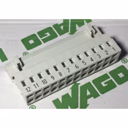 Wago - 721-612/000-043 Connecteur m'le - 12 pôles - 100% protégé contre le mismating - 2,5mm≤ Pas: 5mm