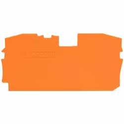 Wago 2010-1292, Cache de bornier, Orange, 1 mm, 67,2 mm, 33,5 mm, 2,36 g