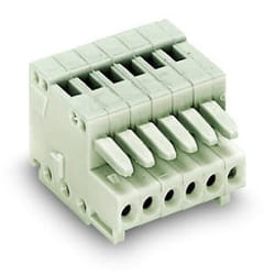 Wago 733-110 bornier 10 Gris