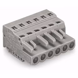 Wago 231-108/026-000, Gris, Étain, 320 V, 16 A, 14,48 g, 41,5 mm
