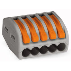 Wago 222-415 bornier Gris, Orange