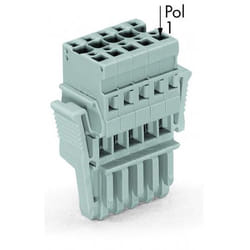 Wago 769-105/021-000 bornier 5P Gris