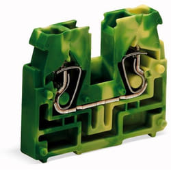 Wago 869-327 bornier Vert, Jaune