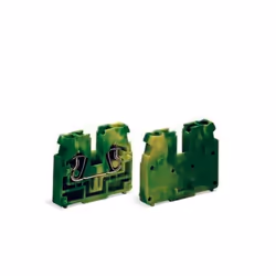 Wago 869-327 bornier Vert, Jaune