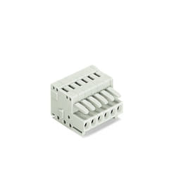 Wago 734-106 bornier 6 Blanc