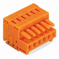 Wago 734-202 bornier 2P Orange