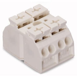 Wago 862-632 bornier 2P Blanc