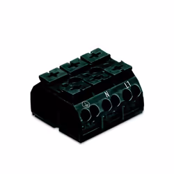 Wago 862-1503 bornier 3P Noir