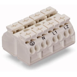 Wago 862-9694 bornier 4P Blanc