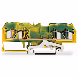 Wago 281-657 bornier 4 Vert, Jaune - Vue supplémentaire 2