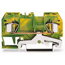 Wago 281-907 bornier Vert, Jaune