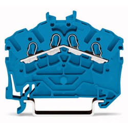 Wago 2002-6404 bornier Bleu