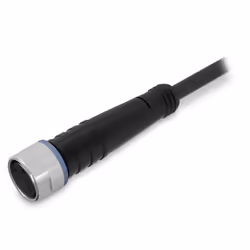 Wago 756-5101/030-015, 1,5 m, 1xM8, Femelle, Noir, 4,1 mm, 49 g