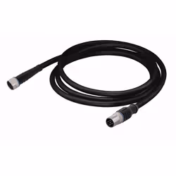 Wago 756-5507/030-010, 1 m, 1xM12/1xM8, Mâle/Femelle, Noir, 4,1 mm, 38,5 g