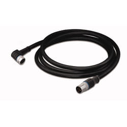 Wago 756-5509/040-010 câble de signal 1 m Noir