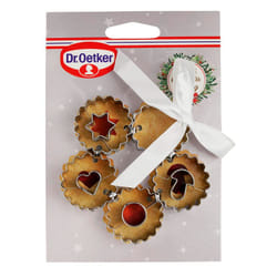 Dr. Oetker 4044935010624 moule pour cookies Acier inoxydable