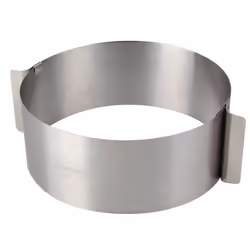 Dr. Oetker 4044935019191, Moule à gâteau, Rond, Surface plate, 230 °C, Acier inoxydable, Acier inoxydable