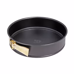 Dr. Oetker 2514, Moule à charnière, Rond, Surface plate, Noir, 280 mm, 280 mm