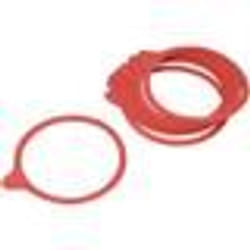 Joints caoutchouc pour bocaux en verre Dr Oetker Confiture - Rouge - Lot de 8