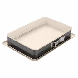 Dr. Oetker 4044935048610, Moule à gâteau, Rectangulaire, Surface plate, 230 °C, Noir, Vitrocéramique