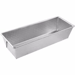 Zenker 6814, Moule à pain, Rectangulaire, 230 °C, Argent, Fer blanc, Allemagne