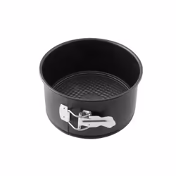 Zenker 7520, Moule à charnière, Rond, Surface plate, 230 °C, Noir, 100 mm
