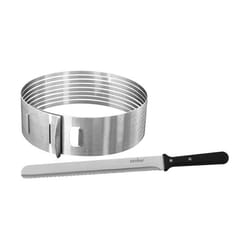 Zenker 7704 couteau à tarte Acier inoxydable Anneau de gâteau