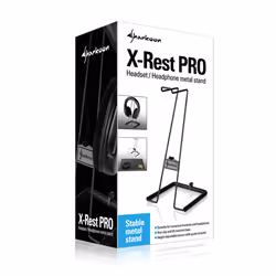 Sharkoon X-Rest PRO Support passif Écouteurs, Casque Noir - Vue supplémentaire 8