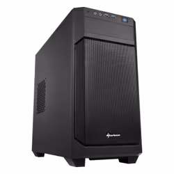 Sharkoon V1000, Mini Tower, PC, Noir, micro ATX, Mini-ITX, Métal, 15,5 cm