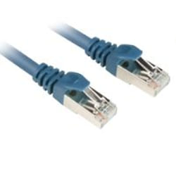 Sharkoon 0.25m Cat.6 S/FTP câble de réseau Bleu 0,25 m Cat6 S/FTP (S-STP)