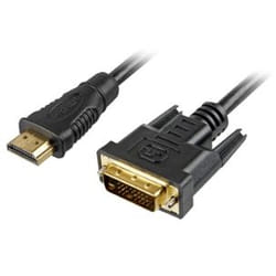 Sharkoon 5m, HDMI/DVI-D Noir