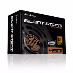 Sharkoon SilentStorm SFX Bronze unité d'alimentation d'énergie 450 W 20+4 pin ATX Noir