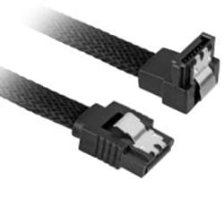 Sharkoon 0.75m, 2xSataIII câble SATA 0,75 m SATA 7-pin Noir