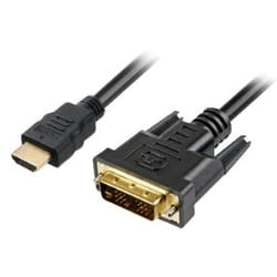 Sharkoon 1m, HDMI/DVI-D Noir