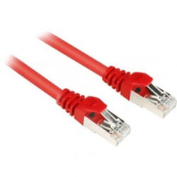 Sharkoon Cat.6/Cat.6 1.5 m câble de réseau Rouge 1,5 m Cat6 SF/UTP (S-FTP)