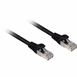 Sharkoon Cat.6a SFTP, 0,25 m, Cat6a, S/FTP (S-STP), RJ-45, RJ-45