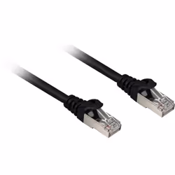Sharkoon Cat.6a SFTP, 0,5 m, Cat6a, S/FTP (S-STP), RJ-45, RJ-45