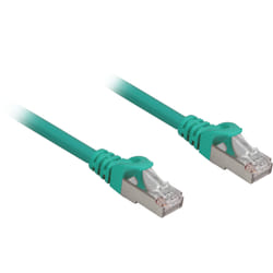 Sharkoon Cat.6a SFTP câble de réseau Vert 0,25 m Cat6a S/FTP (S-STP)