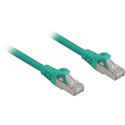 Sharkoon Cat.6a SFTP câble de réseau Vert 1 m Cat6a S/FTP (S-STP)