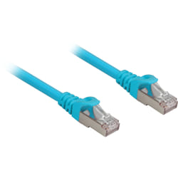 Sharkoon Cat.6a SFTP câble de réseau Bleu 10 m Cat6a S/FTP (S-STP)