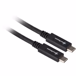 Sharkoon 4044951021208, 1 m, USB C, USB C, USB 3.2 Gen 1 (3.1 Gen 1), Noir
