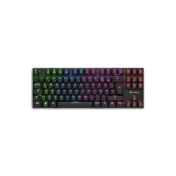 Sharkoon PureWriter TKL RGB clavier USB Allemand Noir