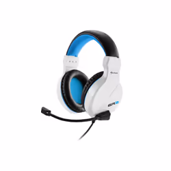 Sharkoon RUSH ER3, Avec fil, Jouer, 20 - 20000 Hz, 223 g, Casque, Noir, Bleu, Blanc