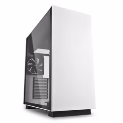 Sharkoon Pure Steel, Midi Tower, PC, Noir, Blanc, ATX, CEB, EATX, EEB, micro ATX, Mini-ITX, Acier, Verre trempé, 16 cm