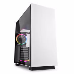 Sharkoon Pure Steel RGB Midi Tower Blanc