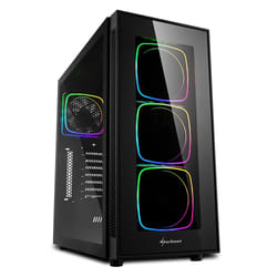 Sharkoon TG6 RGB Midi Tower Noir